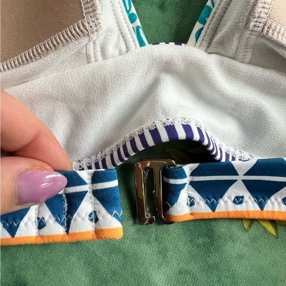 NWT Johnny Was Ellyo Bikini Swim Top size S - Picture 3 of 4